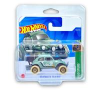 Hot Wheels Volkswagen Baja Bug (Teal) 5/5 Mud Studs 2022-160/250 (Short Card) - COMES IN A KLAS CAR KEEPER PROTECTIVE COLLECTORS CASE - HCX74