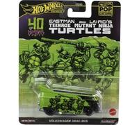 Hot Wheels Premium Pop Culture - Volkswagen Drag Bus Eastman and Laird's TMNT