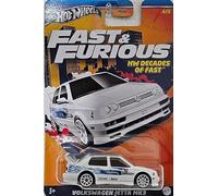 Hot Wheels Volkswagen Jetta MK3 (White), Fast & Furious HW Decades of Fast 4/5, 1:64 Scale