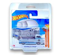 Hot Wheels Volkswagen T2 Pickup (Grey) 1/10 HW Hot Trucks - 2024-42/150 (Short Card) - COMES IN A GENUINE KLAS CAR KEEPER PROTECTOR CASE - HTD04