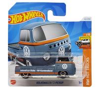 Hot Wheels - Volkswagen T2 Pickup - HW Hot Trucks 1/10 - HTC28 - Short Card - VW Customer Service - Quick to Spot - Mattel 2024