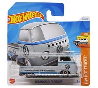 Hot Wheels - Volkswagen T2 Pickup - HW Hot Trucks 1/10 - HTD04 - Short Card - VW Customer Service - Grey - Mattel 2024 - 1:64