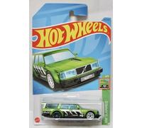 Hot Wheels Volvo 240 Drift Wagon, HW Slammed 4/5 (Green)