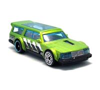 Hot Wheels - Volvo 240 Drift Wagon - HW Slammed 4/5 - HKJ07 - Short Card - Yokohama - Metallic Green - Mattel 2023