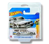 Hot Wheels Volvo 240 Drift Wagon (Silver, White, Yellow & Blue) 3/5 Wagons - 2025-227/250 (Short Card) - includes a KLAS Car Keeper Protector Case - JBB40