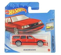Hot-Wheels Volvo 850 Estate (Red) 2/10 Factory Fresh 2021 - 43/250 (Short Card) GRY26