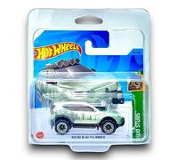 Hot Wheels Volvo XC40 Recharge (Light Green) - 5/5 Mud Studs - 2023-201/250 (Short Card) - COMES IN A KLAS CAR KEEPER PROTECTOR COLLECTORS CASE - HKG55