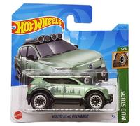Hot Wheels - Volvo XC40 Recharge - Mud Studs 5/5 - HKG55 - Short Card - SUV - Metallic Green - Mattel 2023