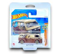Hot Wheels VW T3 Custom (Gold, Black & Brown) 4/5 VW Vans - 2024-227/250 (Short Card) - includes a KLAS Car Keeper Protector Case - HRY57