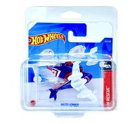 Hot Wheels Water Bomber (Blue & White) 9/10 HW Rescue 2022-231/250 (Short Card) *** COMES IN A KLAS CAR KEEPER PROTECTIVE COLLECTORS CASE *** HCT87