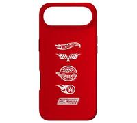 Hot Wheels - White Stacked Icon Logos Speed Club Racing Team Case for iPhone Air