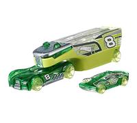 Hot Wheels Wingstorm Vehicle - Semi-Truck with Car ~ Detachable Trailer