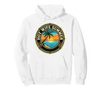 Hot Wife Summer Cruise Ship Window Pullover Hoodie
