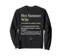 Hot Wife Summer Dictionary Definition Sweatshirt