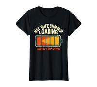 Hot Wife Summer Loading Battery Vacation T-Shirt