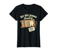 Hot Wife Summer Loading Vacation Luggage T-Shirt