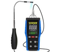 Hot Wire Anemometer, Thermal Anemometer for Wind Speed, Temperature, Volume, 0.1-30M/s Wind Speed Gauge, 0-999900 ft3/min CFM, Max/Min/Data Hold