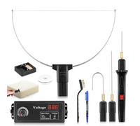 Hot Wire Foam Cutter, 10Pcs 4 in 1 Polystyrene Cutter with 4 Interchangeable and Tipstransformer, hot Wire Cutting Pen for Foam Cutting, Hole Digging, Detail Handling, DIY Crafts
