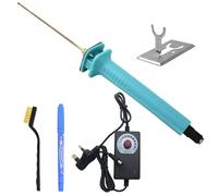 Hot Wire Foam Cutter Pen Electric Foam Cutting Tools 30W Heat Cutting Engraving Pin Accessories with Adjustable Voltage Controller for Arts Handcraft Making Home Decoration