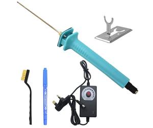 Hot Wire Foam Cutter Pen Electric Foam Cutting Tools 30W Heat Cutting Engraving Pin Accessories with Adjustable Voltage Controller for Arts Handcraft Making Home Decoration