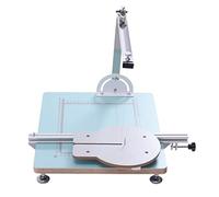 Hot Wire Foam Cutter Table Portable Hot Wire Foam Cutter Cutting Device Tabletop Hotwire Cutter Working Stand Table with Guiding Rule Circular Die Angle Board Adapter Light Blue