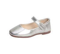 HOT1950s Girls Shoes Children's Princess Crystal Small Leather Sparkly Sandals With Soft Soles Summer Styles Wedding Party Ankle Strap Shoes for Wedding Party Glitter Bridesmaids