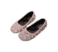 HOT1950s Girls Shoes Children's Princess Crystal Small Leather Sparkly Sandals With Soft Soles Summer Styles Wedding Party Ankle Strap Shoes for Wedding Party Glitter Bridesmaids