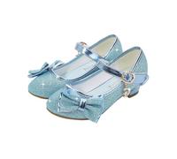 HOT1950s Girls Shoes Solid Color Ankle Strap Casual Mary Jane Strap Sandals Leather High Heels Sandals Pearl Bow Princess Style Temperament Womens Childrens Elegant Dance Shoes