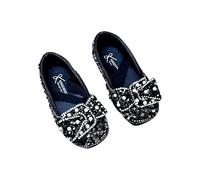 HOT1950s Girls Sparkly Shoes Children's Princess Crystal Small Leather Sandals With Soft Soles Summer Styles Wedding Party Ankle Strap Shoes for Wedding Party Glitter Bridesmaids