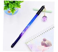 Hotaden 1 Piece Twelve Zodiac Star Shard Wishing Bottle Pendant Gel Ink Pen Gift Stationery School Office Supplies Random Color