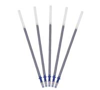 Hotaden 100pcs Refillable Pen for Leather Silver Refill Pen for Leather Marking Water Erasable Pens Embroidery Fabric Marker