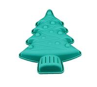 Hotaden 1pc Silicone Non-stick Christmas Tree Cake Mold for Pie Jelly Muffin Bread Bakeware Baking Pan Party Angel Food Cakes