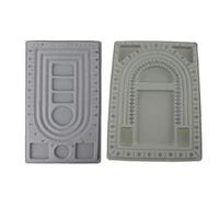 Hotaden 2 Pcs Design Beading Board Flocked Bead Board Tray Design DIY Craft Tool Necklace Beading Jewelry Organiser Tray