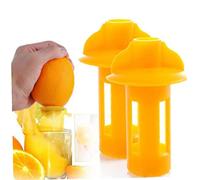 Hotaden 2pcs Portable Manual Citrus Juicer for Orange Lemon Fruit Squeezer Juice Child Healthy Life Potable Juicer Machine