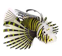Hotaden Artificial Tropical Fishes Glowing Ornament Silicone Floating Fake Fishes Aquarium Decorative for Fish Tank