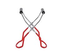Hotaden Canning Jar Tong Stainless Steel Anti-scalding Lifter Non-slip Feeding Bottle Clip for Home Anti-skid Anti-scald Jar Clamp 1pc (red)