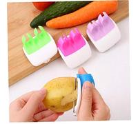 Hotaden Finger Held Peeler Easy Hold Vegetable Fruit Slicer Kitchen Tool Helper Fruit Vegetable Tools (random Color)