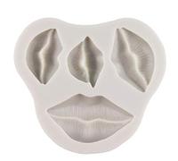 Hotaden Love Lip Fondant Cake Mold Creative Lips Silicone Cake Decorating Tools Soap Mould Chocolate Mold