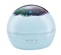 Hotaden Moon Star Projector Led Starry Sky Night Light Planet Projector Lamp Ball Romantic Night Lighting Lamp Starry Sky Lamp Set Colorful Rotate Flashing Star Baby Gift Baby Night Light