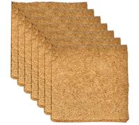 Hotainoys 7 Pcs Chicken Nesting Pads, Reusable & Washable Nest Box Pads Easy-Clean Thick Coconut Fiber Chicken Bedding for Coop, 12x12 Inches Nesting