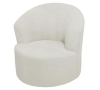 Hotainoys Barrel Chair Slipcovers, Stretch Wrinkle-Resistant Club Chair Cover, Removable Washable Soft Polyester Swivel Cover for Bar Counter Living Room Swivel
