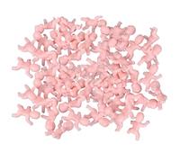 Hotainoys Plastic Babies 100PCS Tiny Babies 1.2 Inch Cute Mini Baby Dolls Tiny Plastic for Baby Shower, Ice Cube Game, Carnival Party Decor Mini