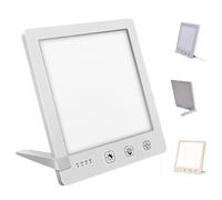 Hotainoys Sad Lamp, 10000Lux LED Sad Light with Timer & Detachable Stand, Adjustable Portable Sun Lamp for Seasonal Depression, Boosting Mood, Sleep, Focus Light