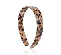 Hotalisona Tortoise Shell 1" Non Slip Headbands Head Band for Women（Pale）