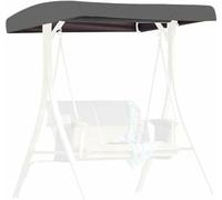 HOTAPEPU Replacement Canopy for Swing Seat 3 Seater Garden Hammock Cover,Patio Swing Top Cover with 4 Reinforced Corner Pockets for Porch Patio Garden Pool Seat (Swing not included)~/