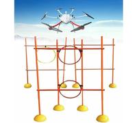 HOTAPEPU Unmanned Aerial Vehicles (UAVs) Model Aircraft Training,Drone Racing Obstacle Course,Easy to Build,Portable Drone Avoid Obstacles,for Game World Enthusiasts~/
