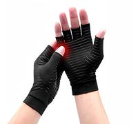 Hotcakes Copper Compression Gloves Therapy - Copper Infused Arthritis Gloves For Women And Men Offer Hand Support For Carpal Tunnel, Raynauds and Provide Arthritis Pain Relief For Hand (XL)