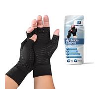 Hotcakes Copper Compression Gloves Therapy - Copper Infused Arthritis Gloves For Women And Men Offer Hand Support For Carpal Tunnel, Raynauds and Provide Arthritis Pain Relief For Hand (S)