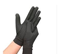 Hotcakes Copper-Infused Compression Gloves - Fingerless Design Ideal for Arthritis Support and Carpal Tunnel Relief - Arthritis Gloves For Women And Men Offers Hand Support For Carpal Tunnel