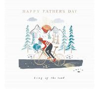 Hotchpotch Father's Day Card For Dad Cycling Themed 5x7 inches